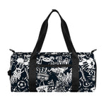 Graffiti Monster Characters Print Gym Bag