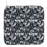 Graffiti Monster Characters Print Hand Towel