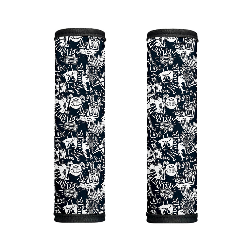 Graffiti Monster Characters Print Handle Covers