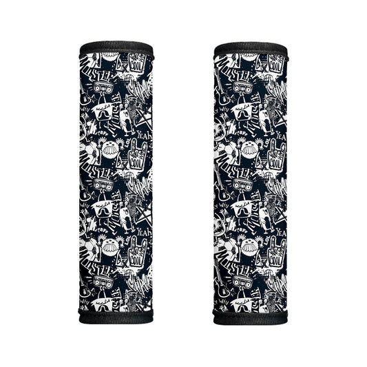Graffiti Monster Characters Print Handle Covers