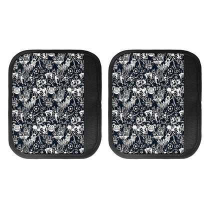 Graffiti Monster Characters Print Handle Covers