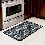 Graffiti Monster Characters Print Kitchen Mat