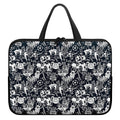 Graffiti Monster Characters Print Laptop Sleeve With Handle