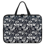 Graffiti Monster Characters Print Laptop Sleeve With Handle