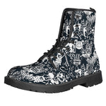 Graffiti Monster Characters Print Backpack