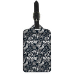 Graffiti Monster Characters Print Luggage Tag