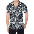 Graffiti Monster Characters Print Men's Shirt