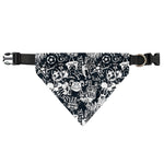 Graffiti Monster Characters Print Over The Collar Dog Bandana