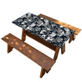 Graffiti Monster Characters Print Picnic Table Cover