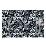 Graffiti Monster Characters Print Placemat