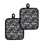Graffiti Monster Characters Print Pot Holders