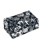 Graffiti Monster Characters Print Rectangle Tissue Box Cover