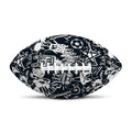 Graffiti Monster Characters Print Rugby Ball