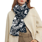 Graffiti Monster Characters Print Scarf