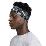 Graffiti Monster Characters Print Sports Headband