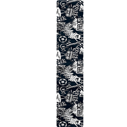 Graffiti Monster Characters Print Table Runner