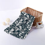 Graffiti Monster Characters Print Towel