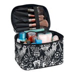 Graffiti Monster Characters Print Travel Makeup Bag