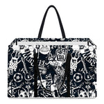 Graffiti Monster Characters Print Utility Tote Bag