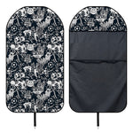 Graffiti Monster Characters Print Waterproof Car Seat Cover