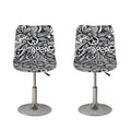 Graffiti Surfing Pattern Print Bar Stool Covers
