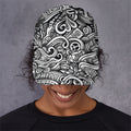 Graffiti Surfing Pattern Print Baseball Cap