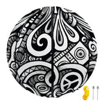 Graffiti Surfing Pattern Print Basketball