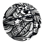 Graffiti Surfing Pattern Print Basketball