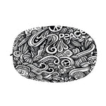 Graffiti Surfing Pattern Print Car Side Mirror Covers