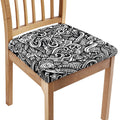 Graffiti Surfing Pattern Print Chair Cushion Cover