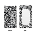 Graffiti Surfing Pattern Print Changing Pad Cover