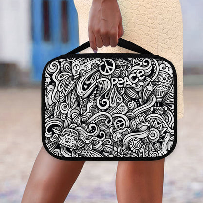 Graffiti Surfing Pattern Print Classic Bible Case