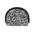 Graffiti Surfing Pattern Print Coin Purse