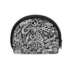 Graffiti Surfing Pattern Print Coin Purse