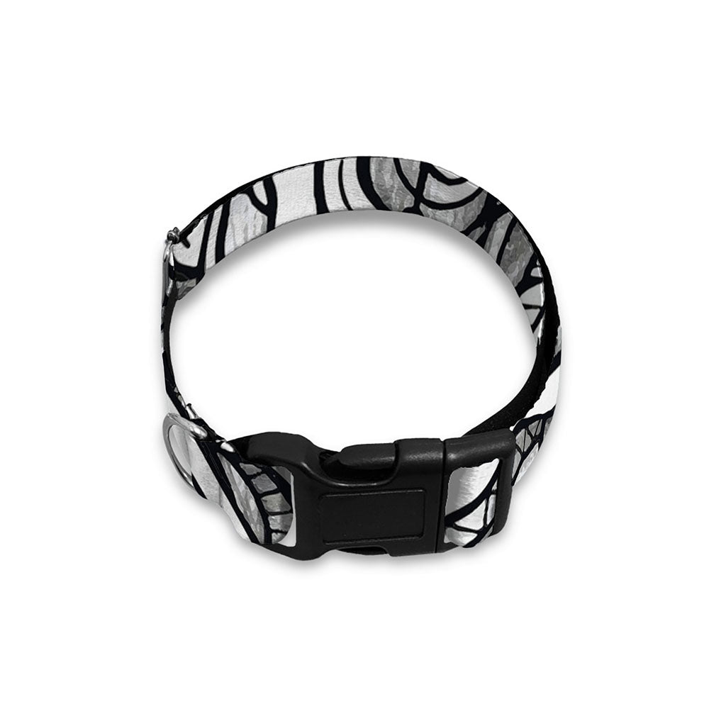 Graffiti Surfing Pattern Print Dog Collar