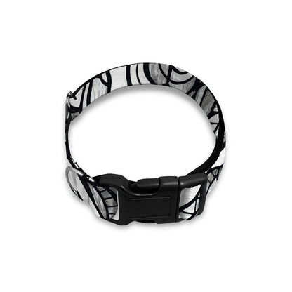 Graffiti Surfing Pattern Print Dog Collar