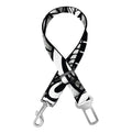 Graffiti Surfing Pattern Print Dog Seat Belt