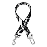 Graffiti Surfing Pattern Print Dog Seat Belt