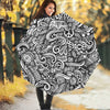 Graffiti Surfing Pattern Print Foldable Umbrella