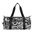 Graffiti Surfing Pattern Print Gym Bag