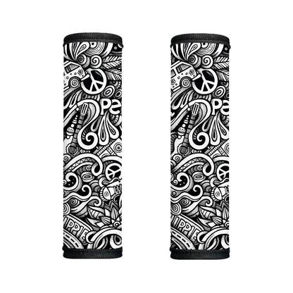 Graffiti Surfing Pattern Print Handle Covers