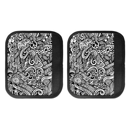 Graffiti Surfing Pattern Print Handle Covers