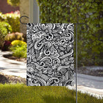 Graffiti Surfing Pattern Print House Flag
