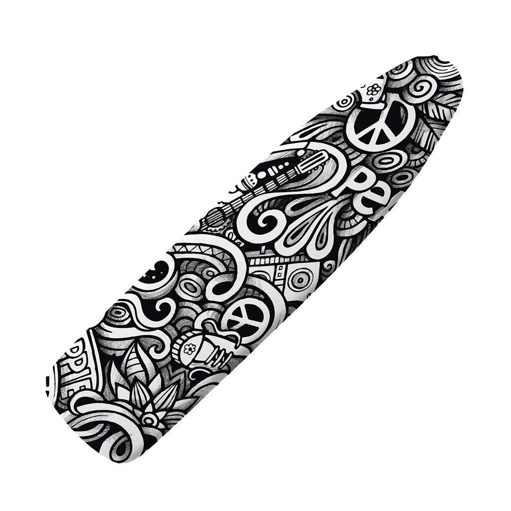 Graffiti Surfing Pattern Print Ironing Board Cover
