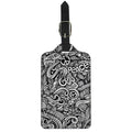 Graffiti Surfing Pattern Print Luggage Tag