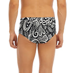 Graffiti Surfing Pattern Print Men's Briefs