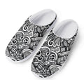 Graffiti Surfing Pattern Print Mesh Casual Shoes