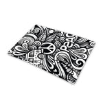 Graffiti Surfing Pattern Print Pet Cooling Mat Cover