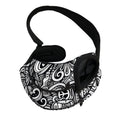 Graffiti Surfing Pattern Print Pet Sling Carrier