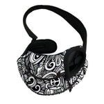 Graffiti Surfing Pattern Print Pet Sling Carrier